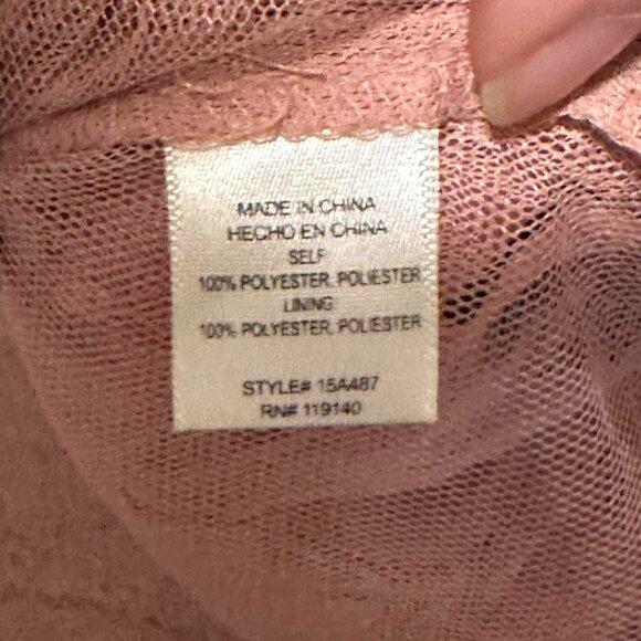 Double Zero Shear Blouse Sz S - Picture 8 of 8